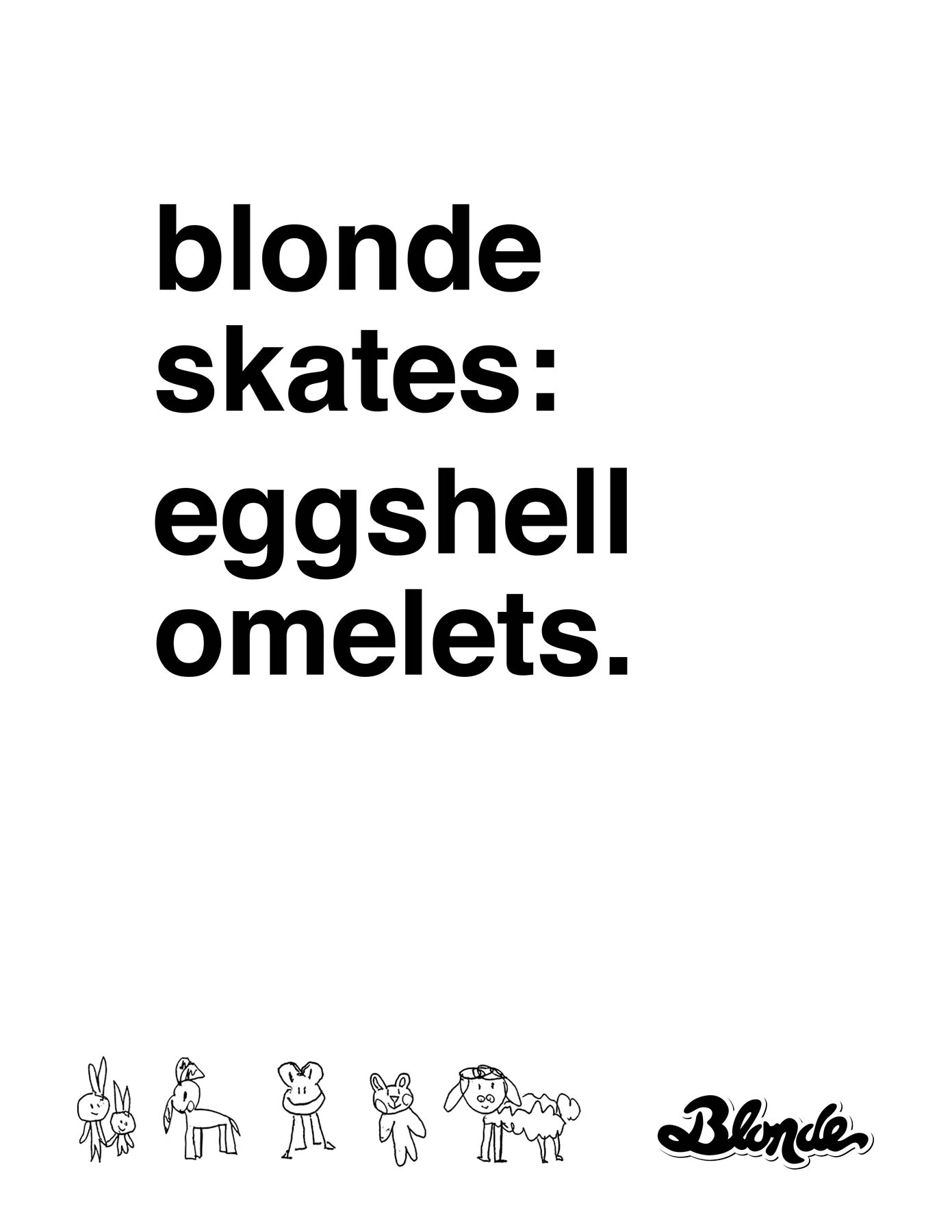 blonde skateboards